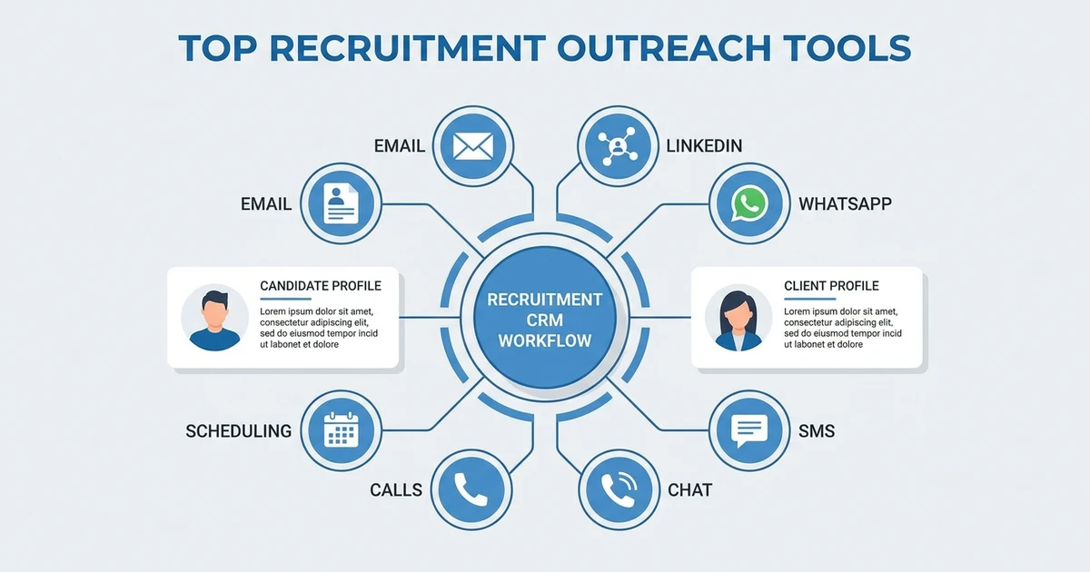 Top 12 Recruitment Outreach Tools for Agencies