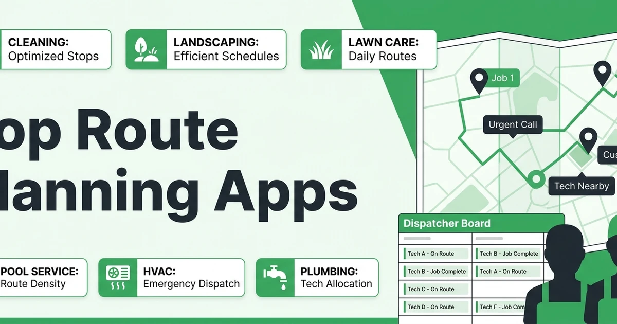 Top 20 Route Planning Apps for Field Service Teams in 2026