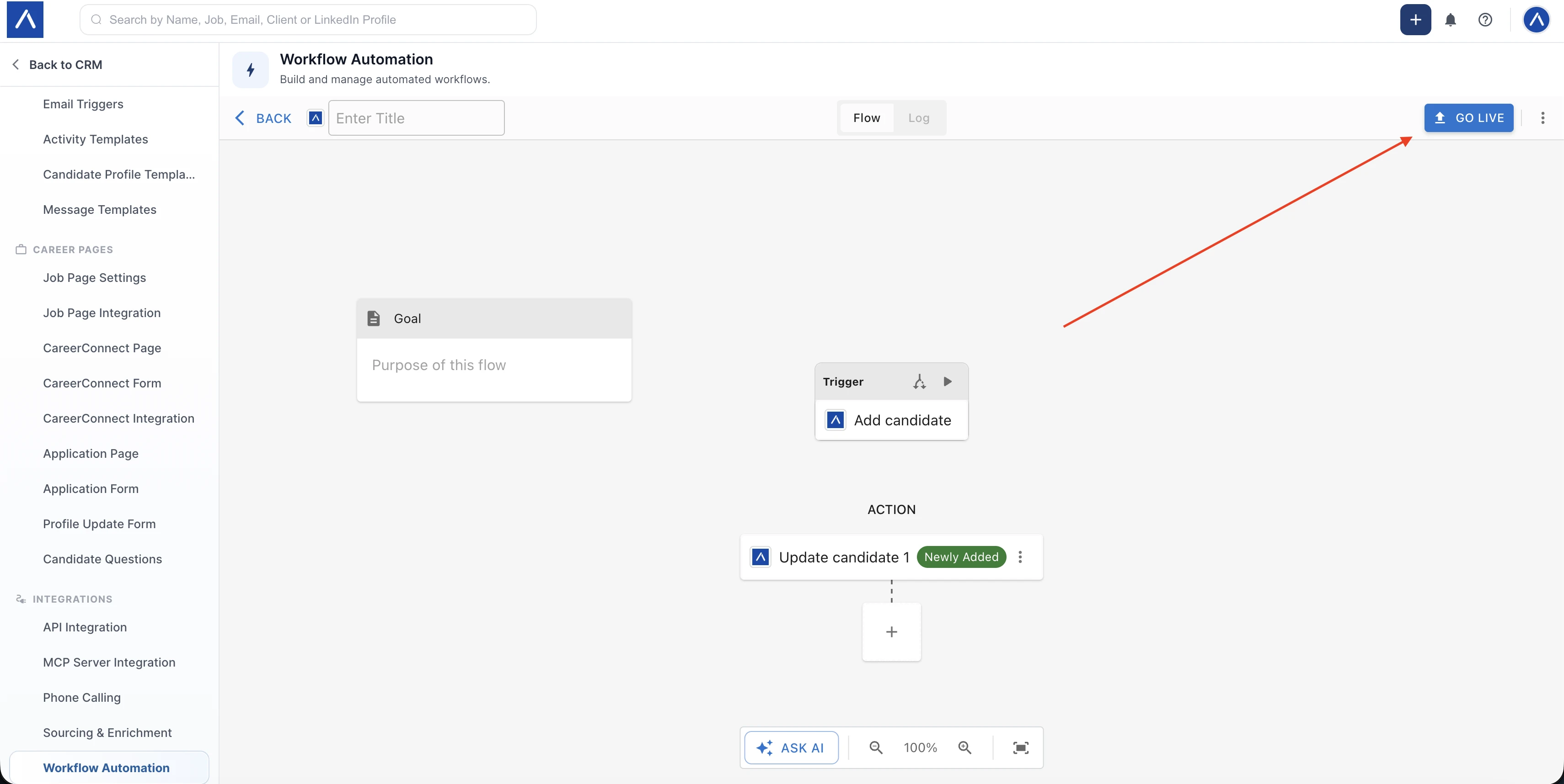Go Live with workflow automation
