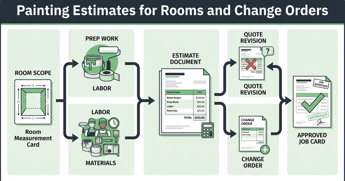 What Painting Estimate Software Helps Quote Rooms and Change Orders?