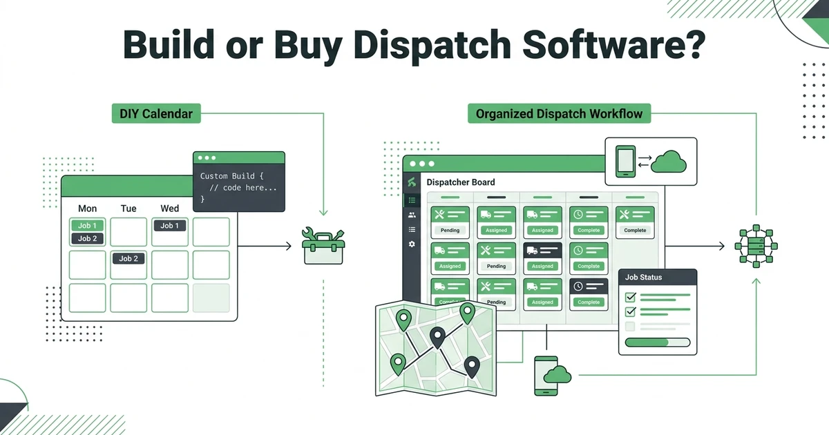 Can You Build Your Own Dispatch and Scheduling System?