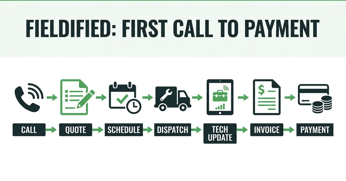 Fieldified Field Service Software: From First Call to Payment