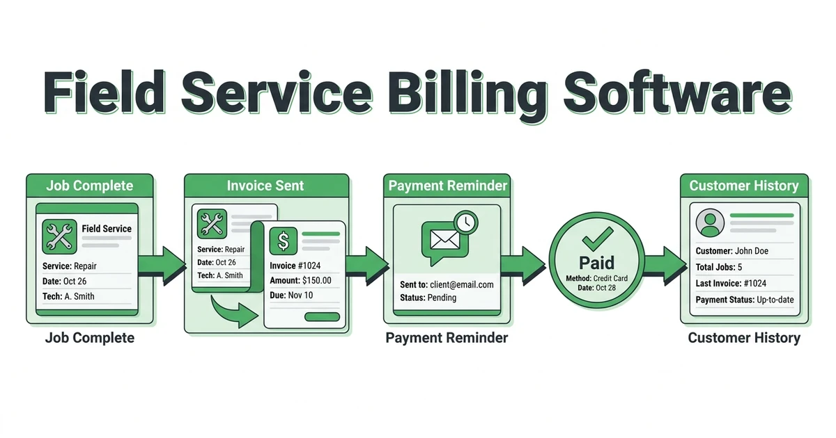 Field Service Billing Software: Get Invoices Paid Faster