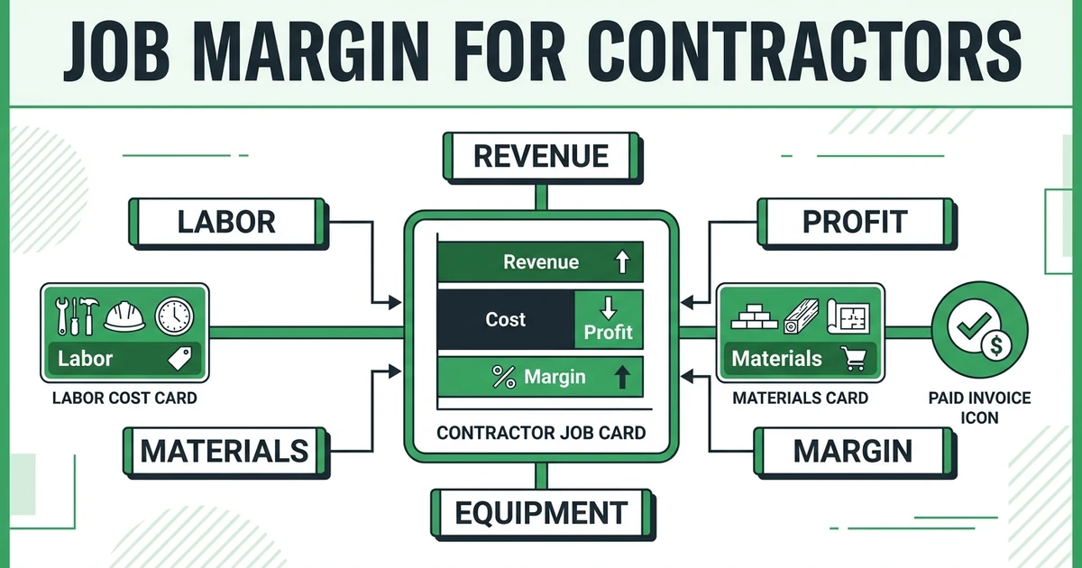 Job Margin for Contractors: Track Profit Before It Slips