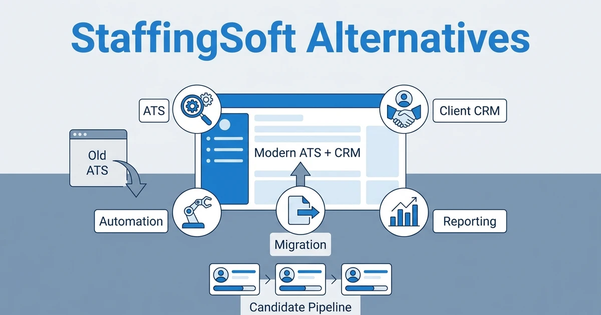 10 Best StaffingSoft Alternatives for Staffing Agencies