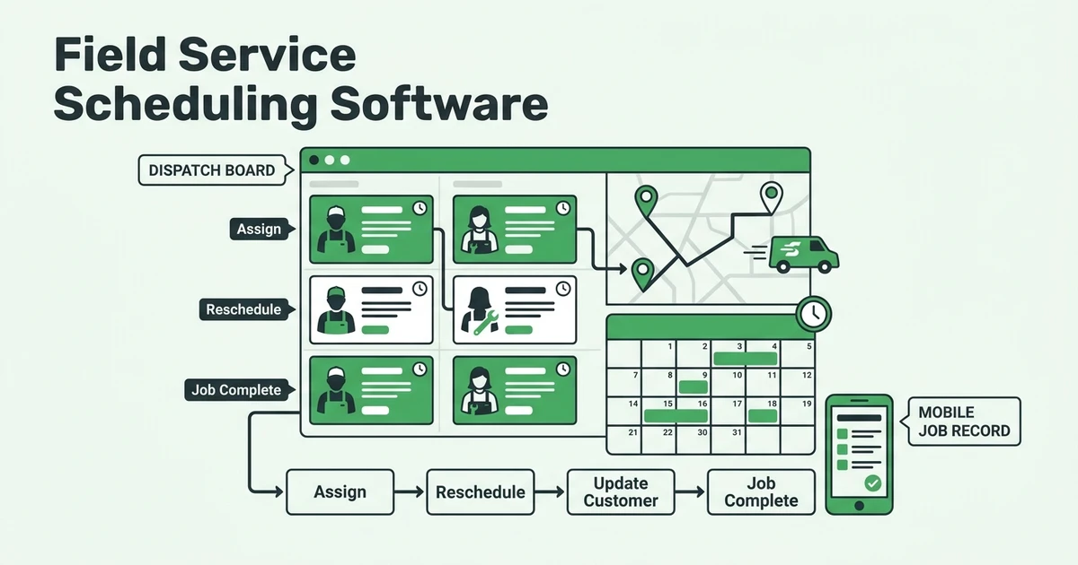 7 Best Field Service Scheduling Software Options for Growing Teams