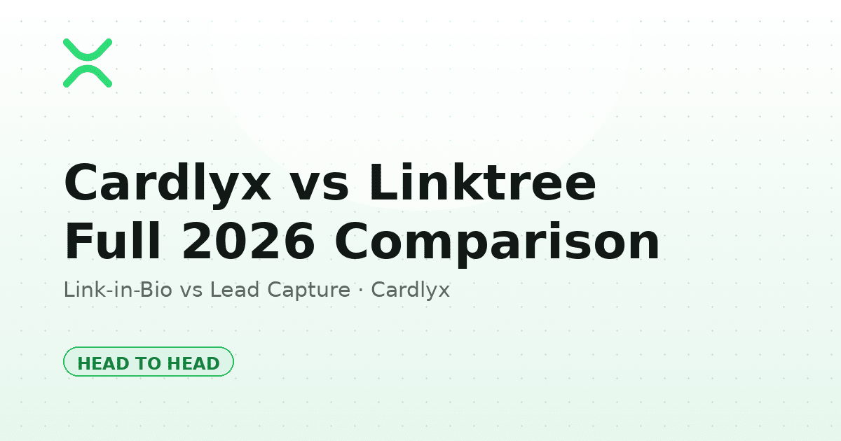 Cardlyx vs Linktree: Which One Should Freelancers and Creators Actually Use?