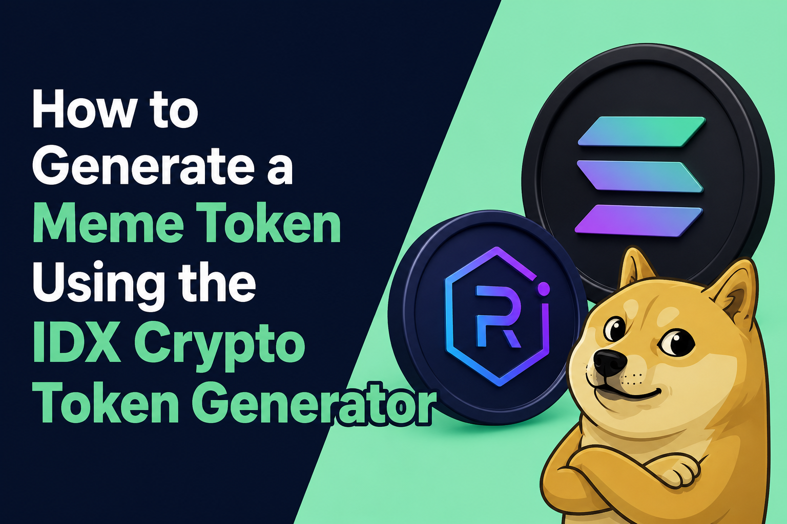 IDX Crypto Token Generator