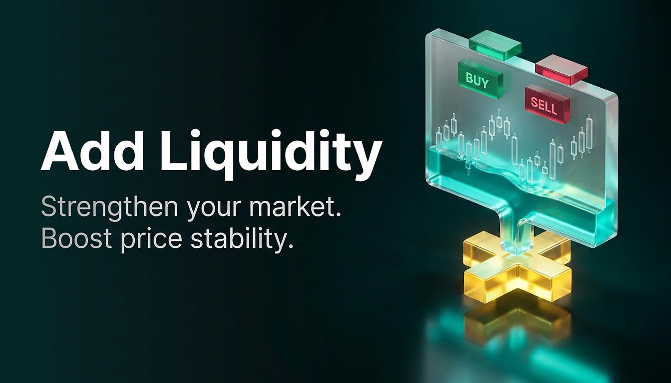 Illustration for Add Liquidity to Your Token in Minutes with IDX