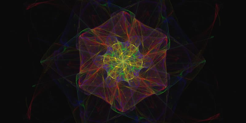Light Play — Flame fractal art