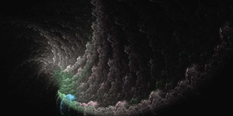 Scattered Wave — Flame fractal art