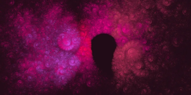 Neon Dream — Flame fractal art
