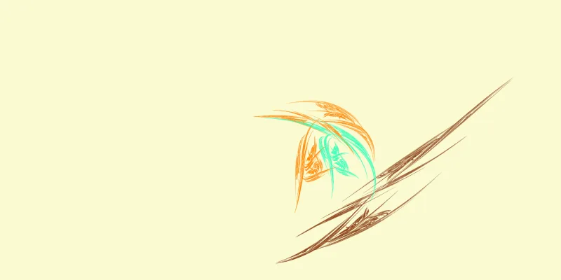 The Kingfisher — Flame fractal art