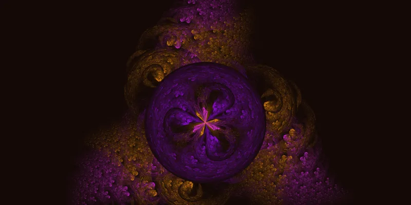 Petrified Knot — Flamme fractal art