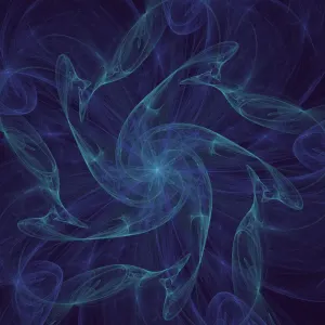 Crystallized Frost — IFS flame fractal art by mjenny