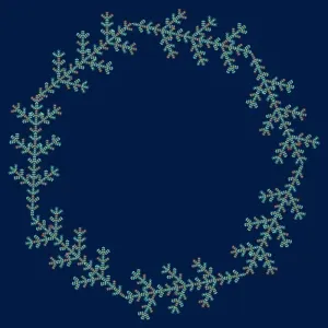 Mossy Branch — L-System fractal art by mjenny