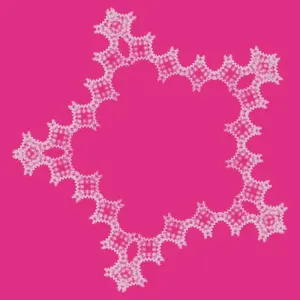 Silent Crystal — L-System fractal art by mjenny