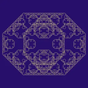 Midnight Coral — L-System fractal art by mjenny