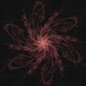 Ancient Light — IFS flame fractal art by mjenny