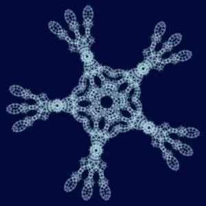 Solar Pulse — L-System fractal art by mjenny