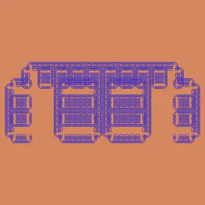 Sunken Labyrinth — L-System fractal art by mjenny