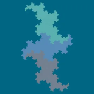 Sunken Knot — L-System fractal art by mjenny