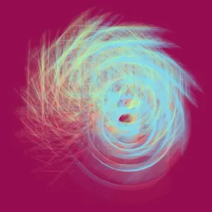 Ascending Gradient — L-System fractal art by mjenny