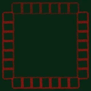 Amber Flame — L-System fractal art by mjenny