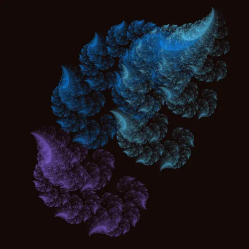 Sienna Wisp — Flamme fractal art