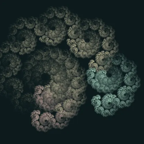 Ionic Sigil — Flame fractal art