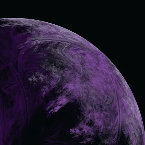 Void Planet — 火焰 fractal art