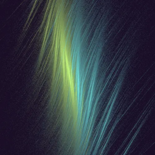 Unicorn-Hair in the Air — Flame fractal art
