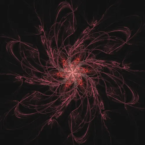 Ancient Light — Flame fractal art
