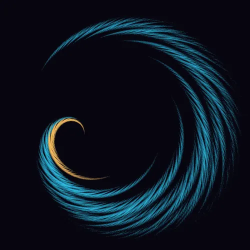 Radiance In Motion — 火焰 fractal art