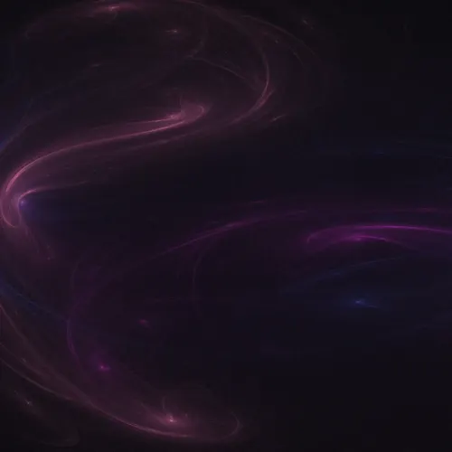 Cosmic Silk — Flamme fractal art