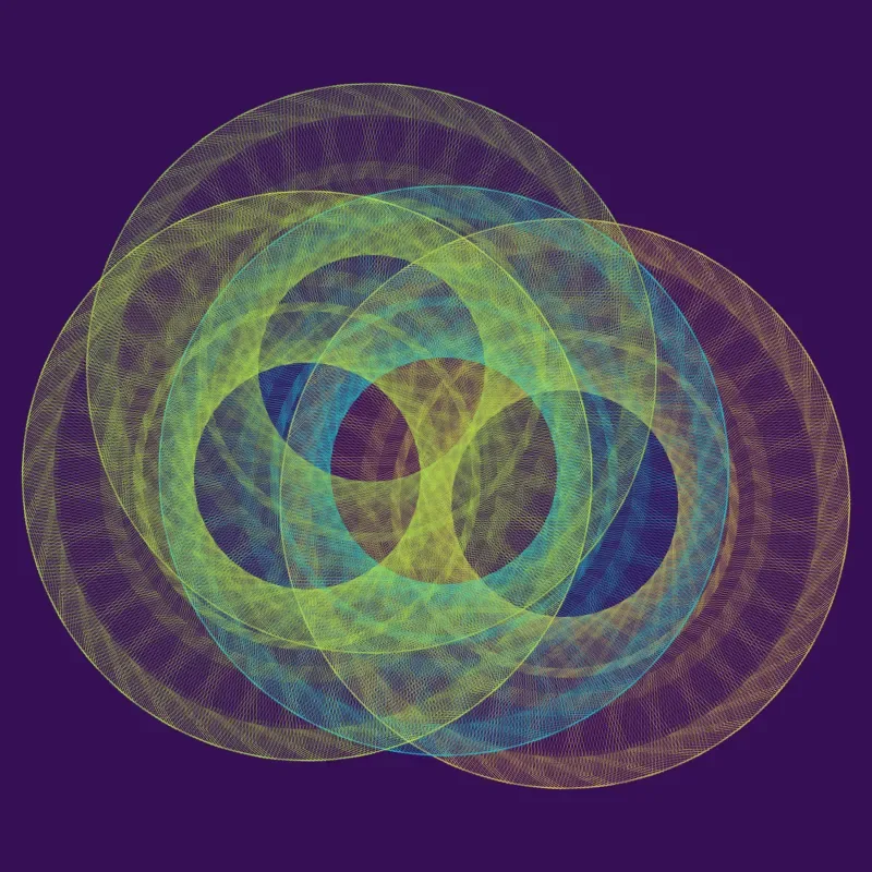 Nebulous Lattice — L-System fractal art by mjenny