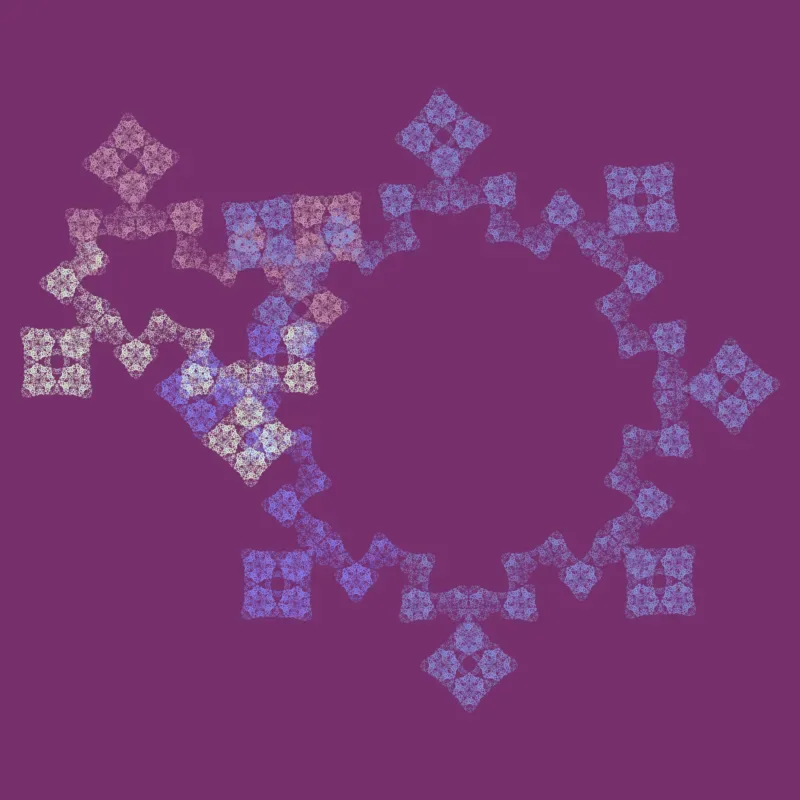 Noble Fracture — L-System fractal art by mjenny