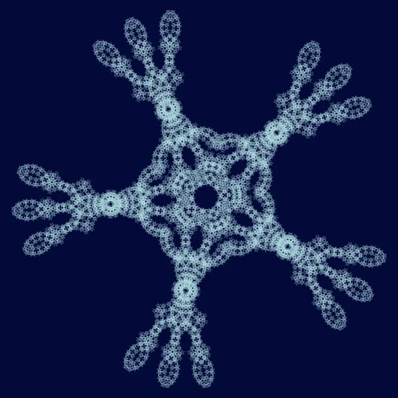 Solar Pulse — L-System fractal art by mjenny