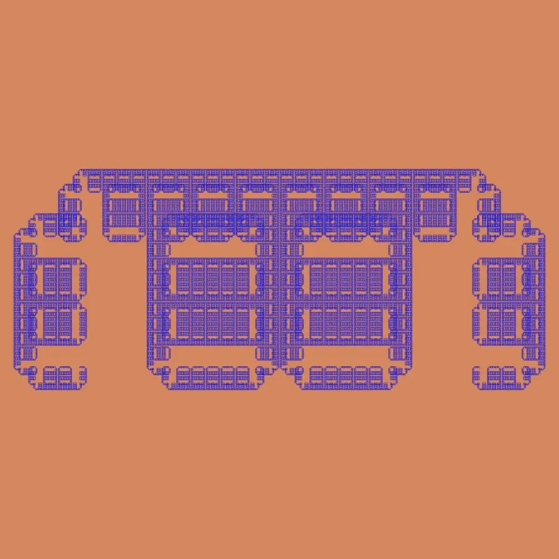 Sunken Labyrinth — L-System fractal art by mjenny