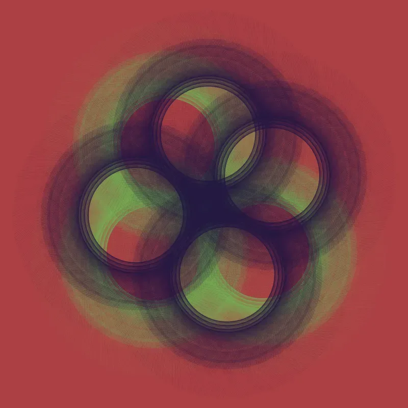 Azure Sigil — L-System fractal art by mjenny