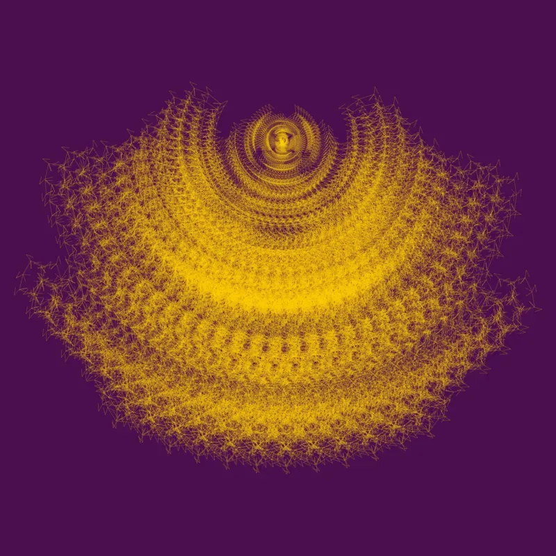 Pale Glyph — L-System fractal art by mjenny