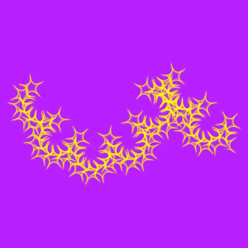 Fading Nebula — L-System fractal art by mjenny