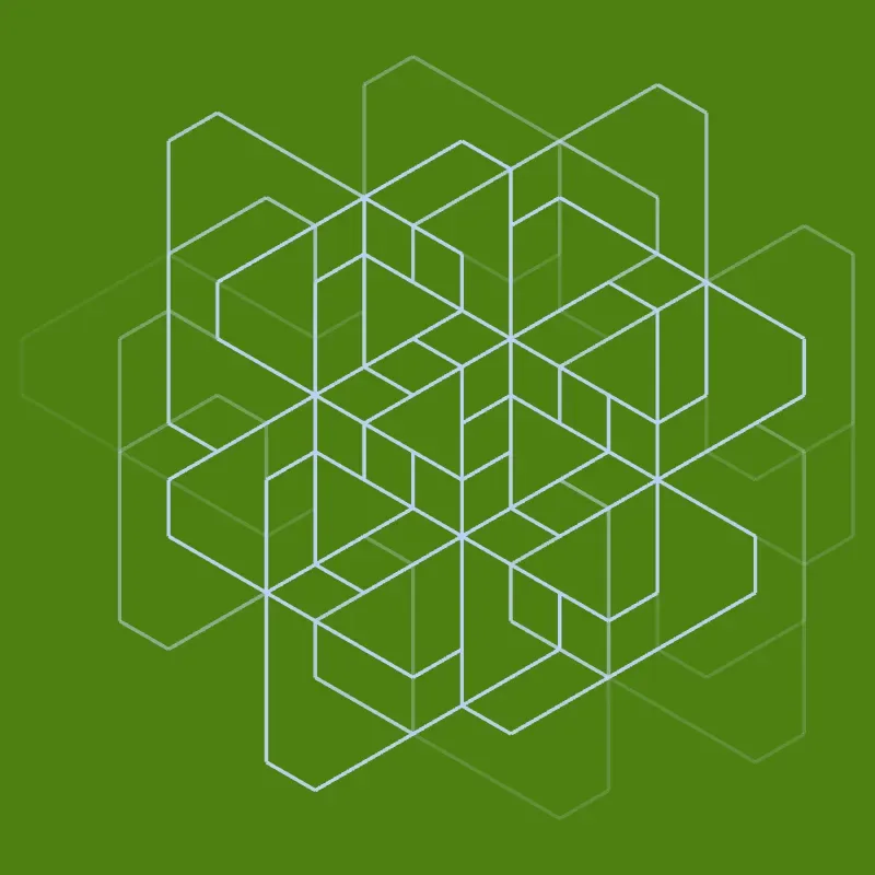 Crystal Mist — L-System fractal art by mjenny