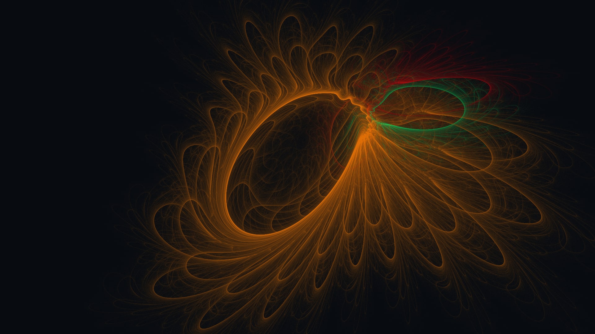 Golden Continuum — fractal art by Jema