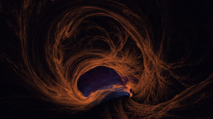 Enchanted Cave — fractal art by Jema