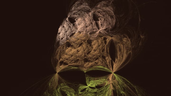 Emerald Roots — fractal art by Jema