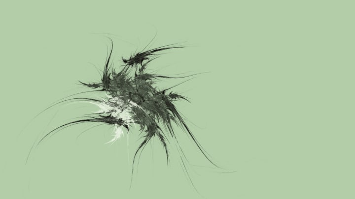 Ink Splash — fractal art by Jema
