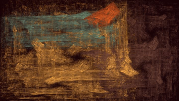 Night Harbor — fractal art by Jema