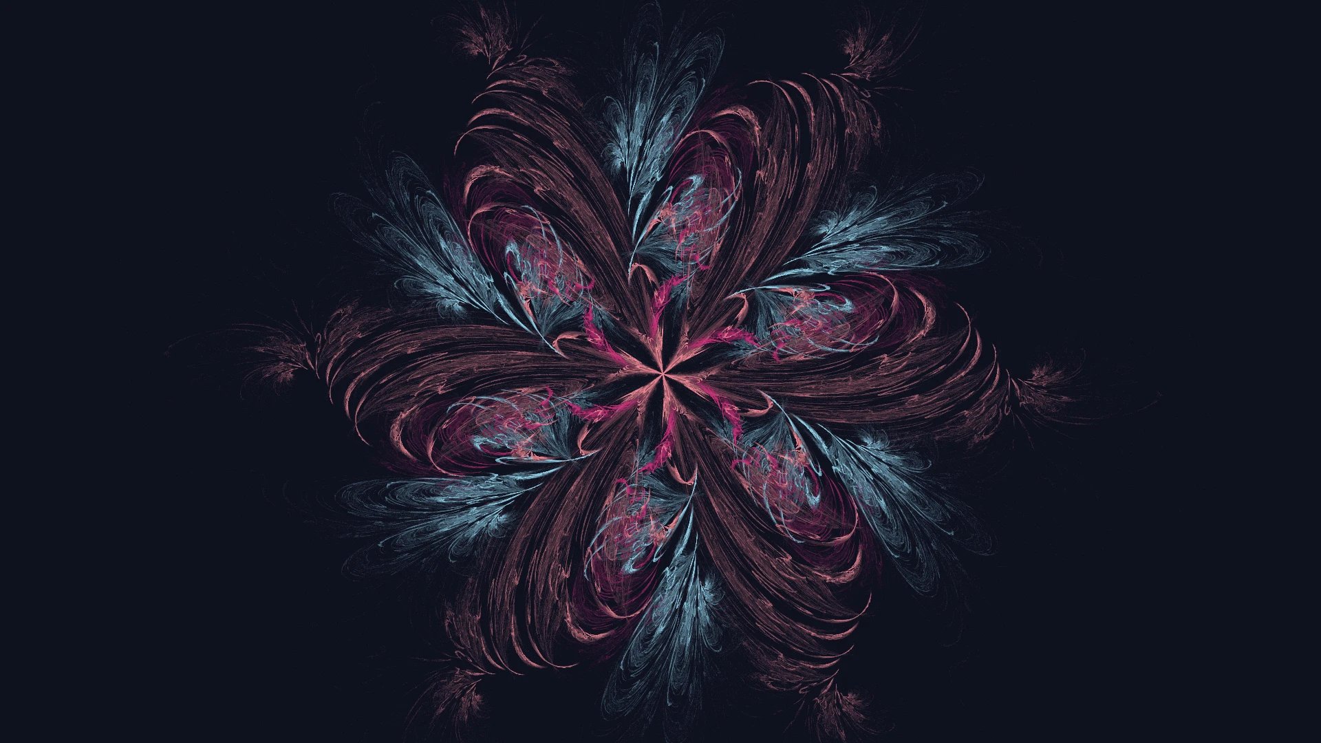 Rose Thorn Star — Flame fractal art by Jema