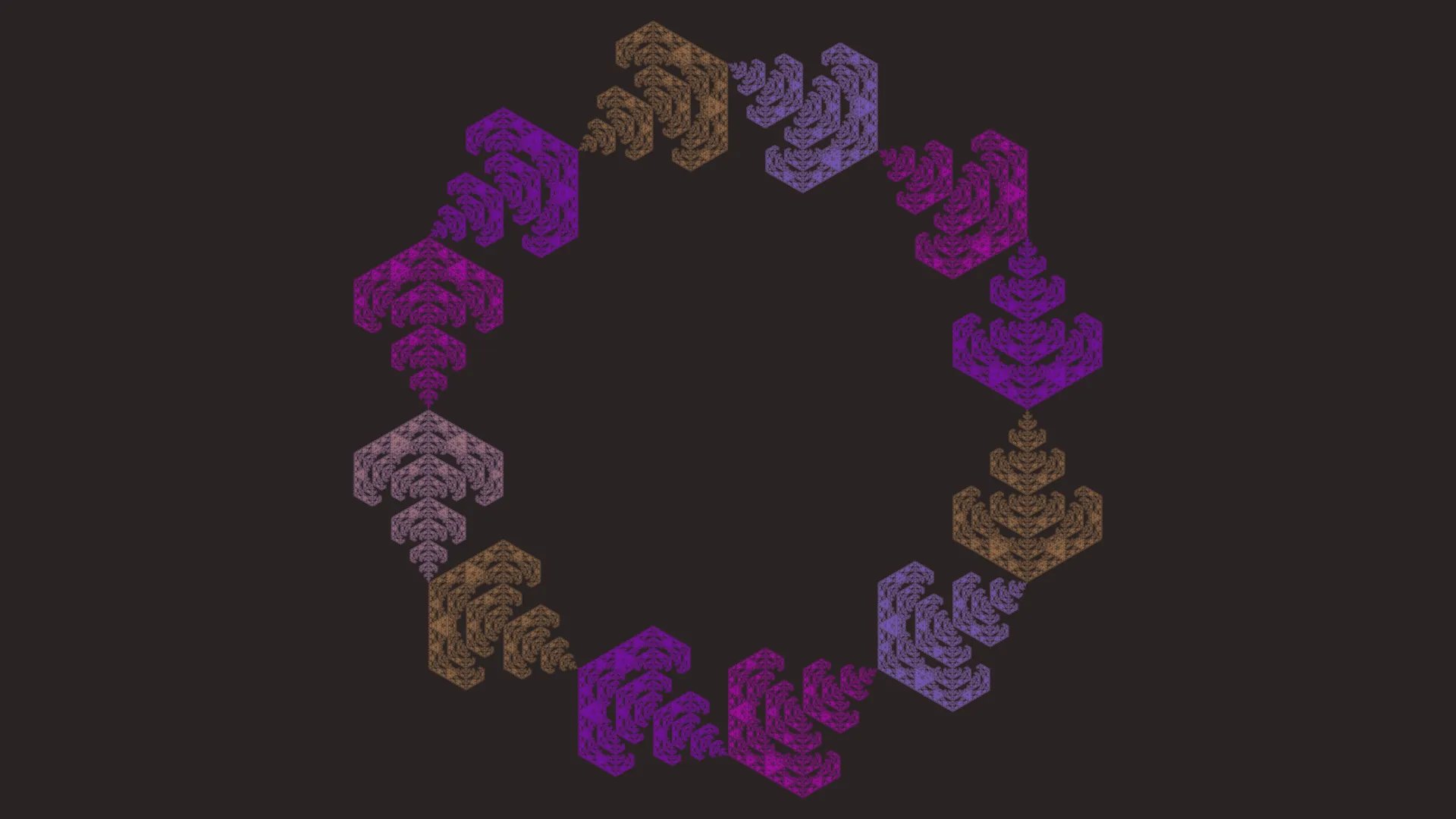 Delicate Ridge — L-System fractal art by mjenny